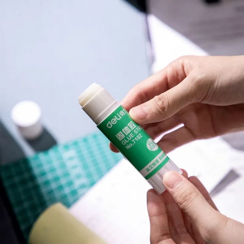 1PCS Deliglue PVA Solid Glue Sticks ，Student Glue Stick，Office  Glue Stick，Good Viscosity，Formaldehyde-free，Three Specifications：9g21g36g