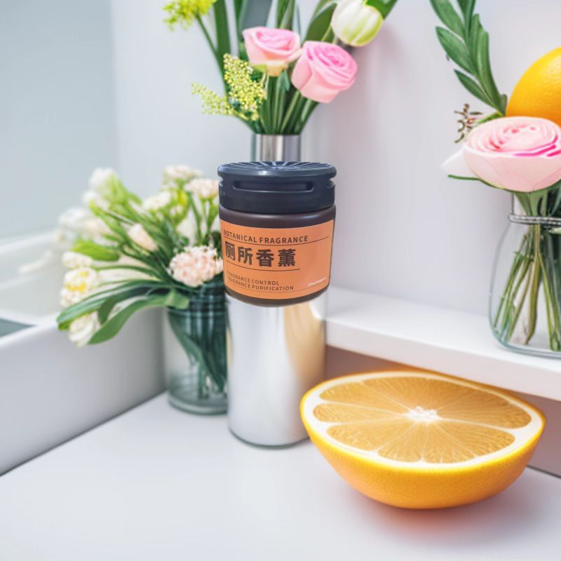 Solid  Air Freshener,Toilet Sterilization Aromatherapy,Removes Peculiar Smell,Purify Air,Pure Plant Extract, Mild And Non-pungent, Pregnant Women Can Use It(Duration 30-60 Days, 100g)