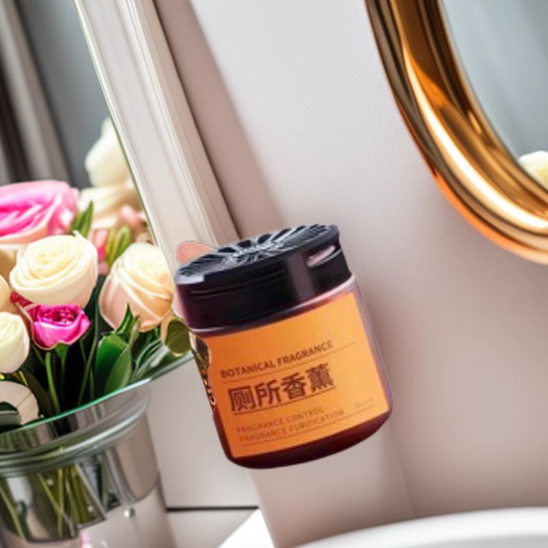 Solid  Air Freshener,Toilet Sterilization Aromatherapy,Removes Peculiar Smell,Purify Air,Pure Plant Extract, Mild And Non-pungent, Pregnant Women Can Use It(Duration 30-60 Days, 100g)