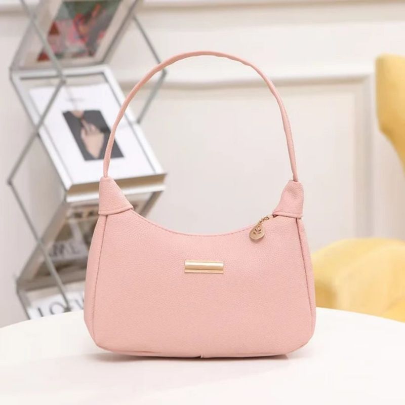 New Trendy Shoulder Bag， Fresh And Sweet Lychee Pattern Underarm Bag ，Casual Commuter Handbag， Trendy Versatile Minority Design