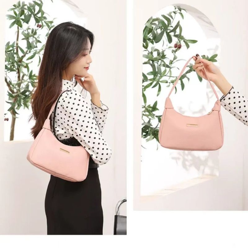 New Trendy Shoulder Bag， Fresh And Sweet Lychee Pattern Underarm Bag ，Casual Commuter Handbag， Trendy Versatile Minority Design