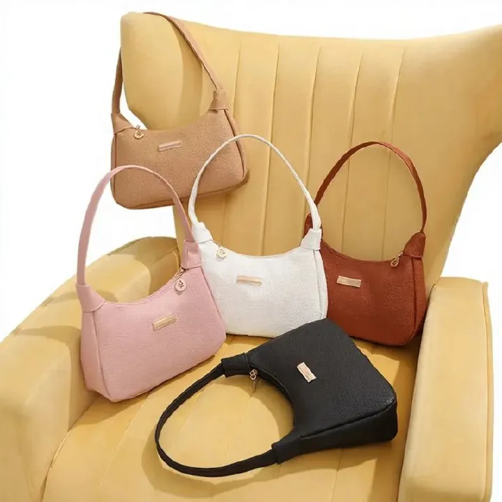 New Trendy Shoulder Bag， Fresh And Sweet Lychee Pattern Underarm Bag ，Casual Commuter Handbag， Trendy Versatile Minority Design