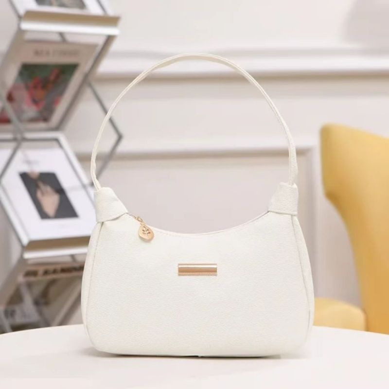 New Trendy Shoulder Bag， Fresh And Sweet Lychee Pattern Underarm Bag ，Casual Commuter Handbag， Trendy Versatile Minority Design