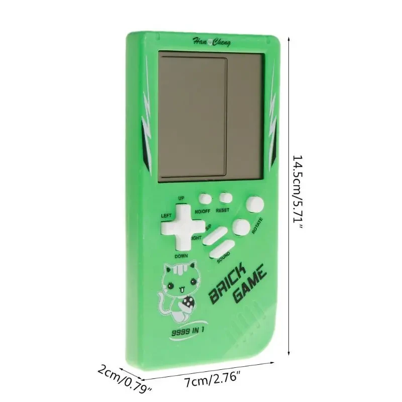 Mini Portable Classic Retro Handheld Game Console 23 Games Pocket Nostalgic Play Brick Game Machine Educational Puzzle Toys