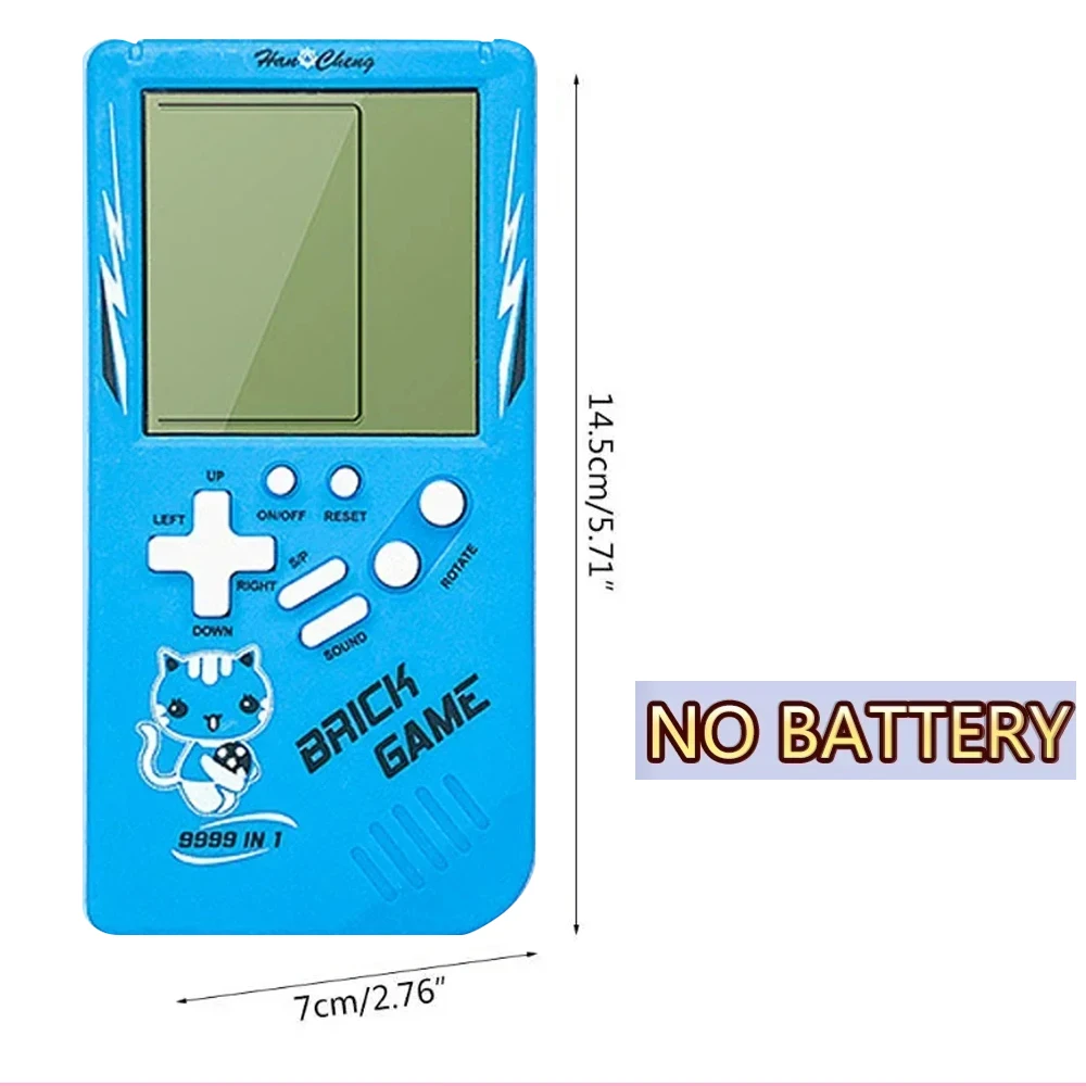 Mini Portable Classic Retro Handheld Game Console 23 Games Pocket Nostalgic Play Brick Game Machine Educational Puzzle Toys