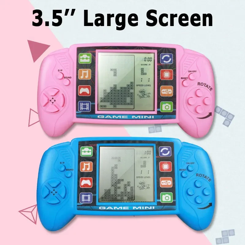 3.5 Inch Large Screen Pocket Handheld Game Players Classic Retro Game Machine Kids Children Electronic Toys Game Console
