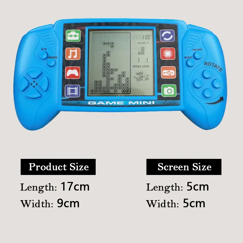 3.5 Inch Large Screen Pocket Handheld Game Players Classic Retro Game Machine Kids Children Electronic Toys Game Console