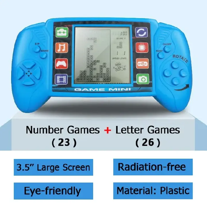 3.5 Inch Large Screen Pocket Handheld Game Players Classic Retro Game Machine Kids Children Electronic Toys Game Console