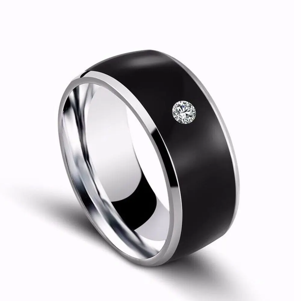 Fashion NFC Smart Ring Intelligent Wear Connect Android Phone Equipment Ring Waterproof Multifunction Magic NFC Finger Ring