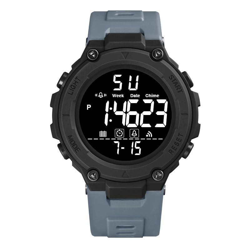 Digital Sports Watch for Men Waterproof Luminous Men's Sport Watches Alarm Clock Military Kids Student Electronic Watches