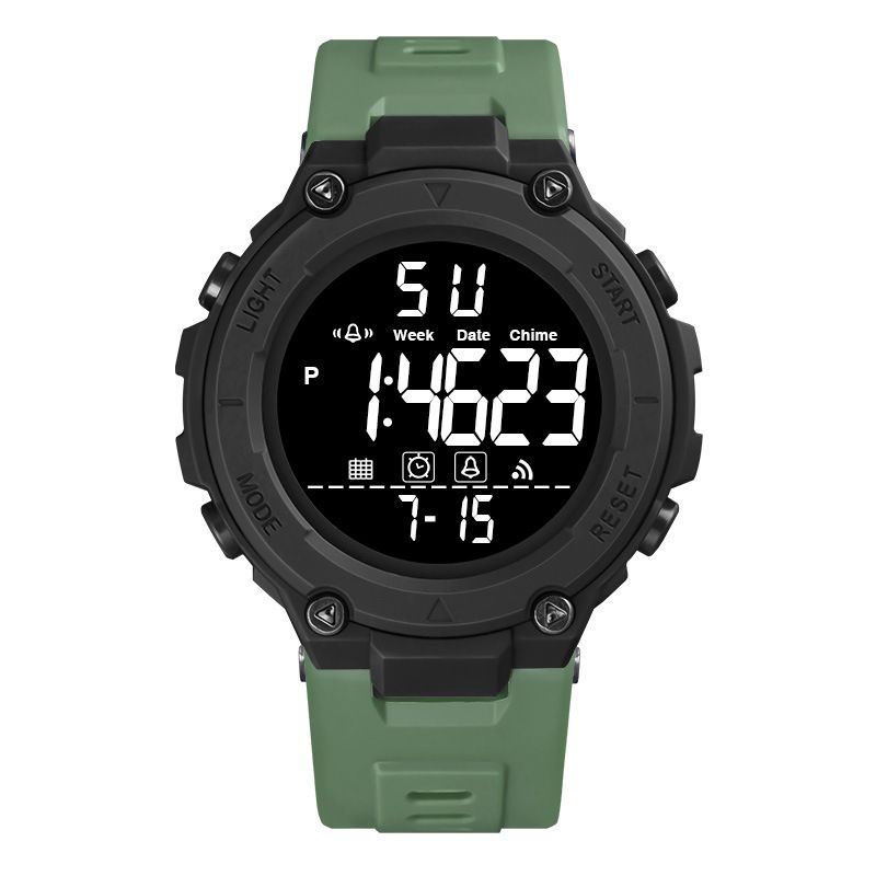 Digital Sports Watch for Men Waterproof Luminous Men's Sport Watches Alarm Clock Military Kids Student Electronic Watches