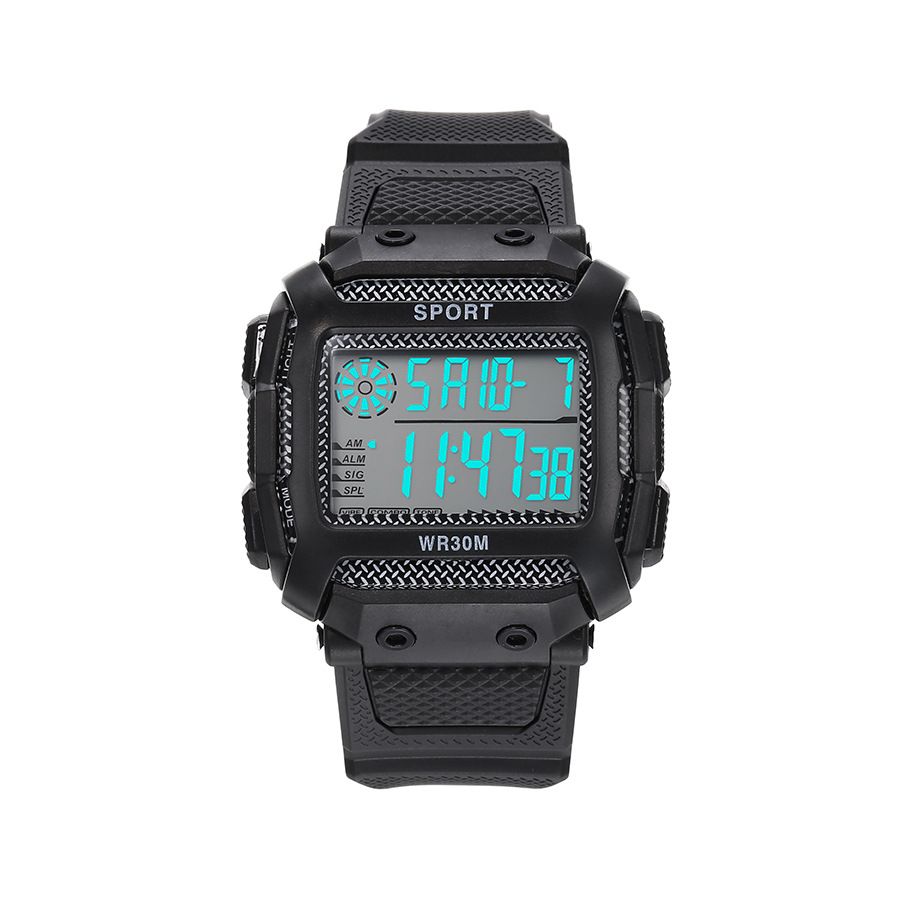 Women Men's Sports Watches Waterproof Outdoor Digital Men's Watches LED Alarm Clock Electronic watches for man Student kids