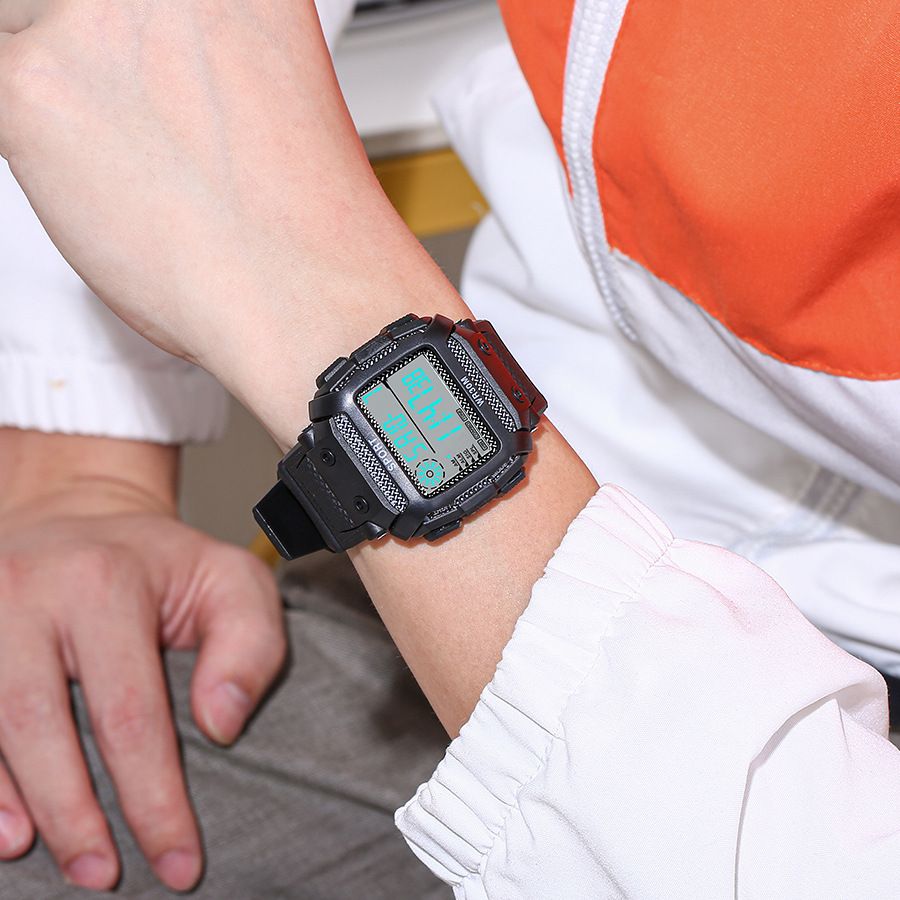 Women Men's Sports Watches Waterproof Outdoor Digital Men's Watches LED Alarm Clock Electronic watches for man Student kids