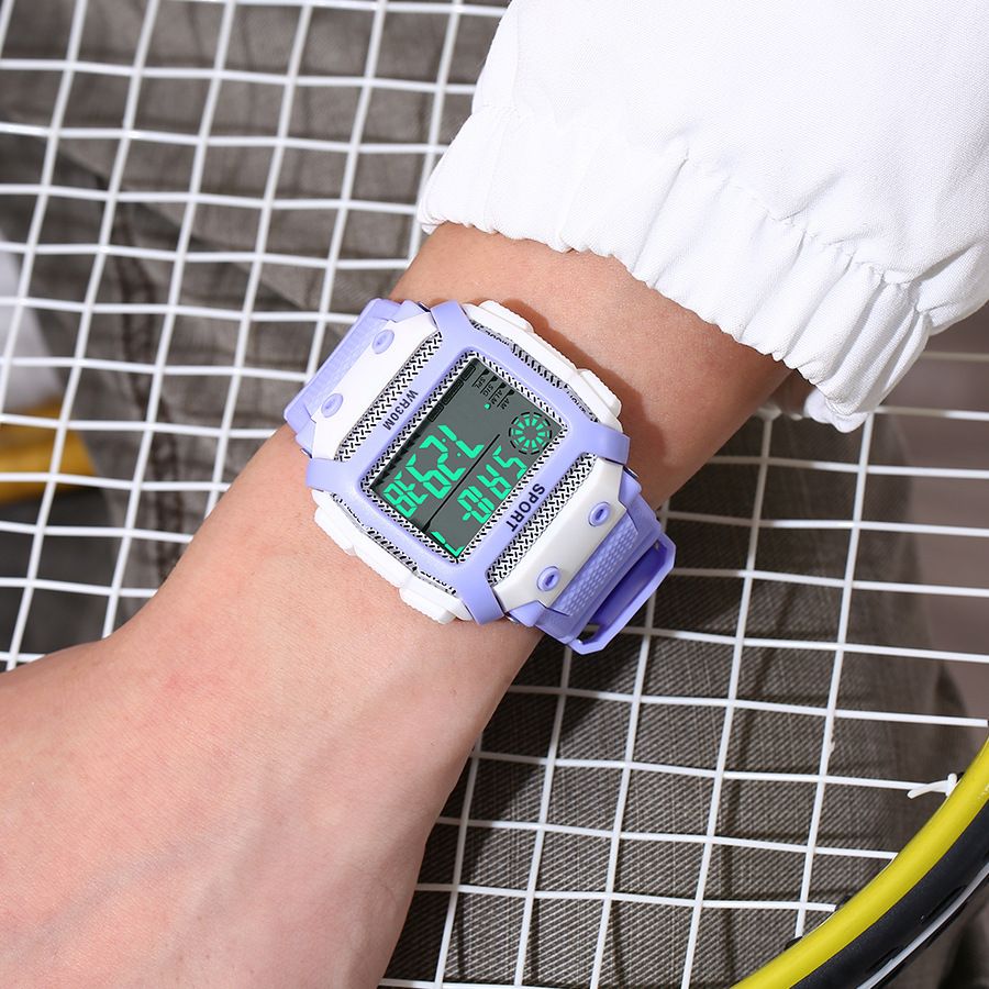 Women Men's Sports Watches Waterproof Outdoor Digital Men's Watches LED Alarm Clock Electronic watches for man Student kids