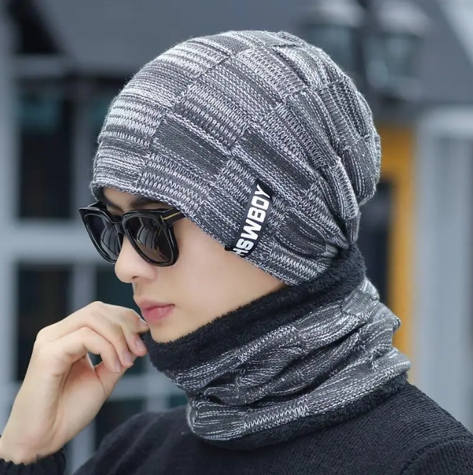 NEW Winter Hats Skullies Beanies Hat Winter Beanies For Men Women Wool Scarf Caps Balaclava Mask Gorras Bonnet Knitted Hat