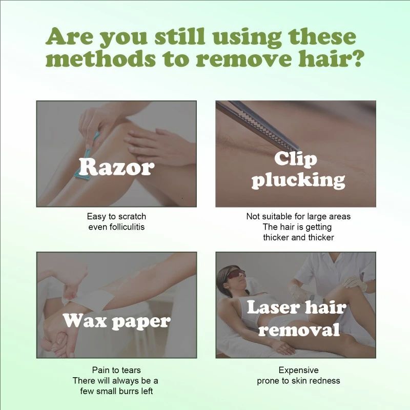 Painless Hair Remover Spray Gentle Non-irritating Armpit Hand Leg Hair Without Leaving Black Spots Moisture Body Care Depilatory