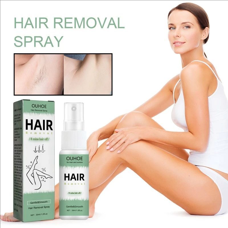Painless Hair Remover Spray Gentle Non-irritating Armpit Hand Leg Hair Without Leaving Black Spots Moisture Body Care Depilatory