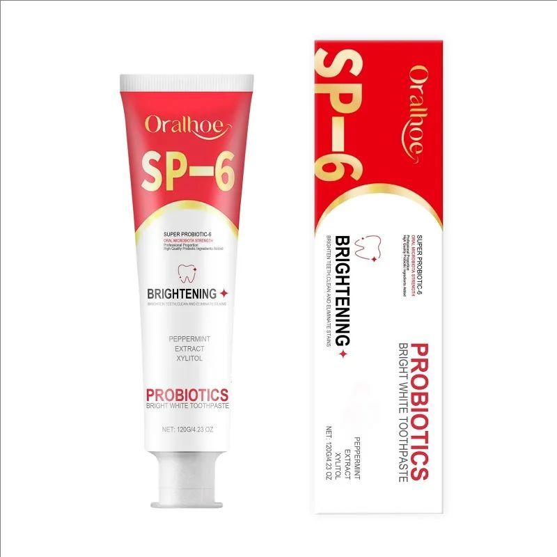 Probiotic Toothpaste SP-6 Toothpaste Cleaning Teeth Refreshing Breath Oral Cleaning Anti-Yellow Toothpaste Teeth Care Products