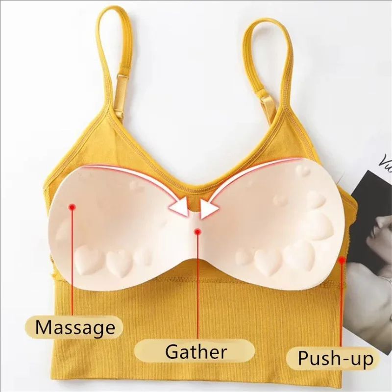 Womens Beauty Back Bralette Seamless Sports Bra Womens Underwear Sexy Lingerie Push Up Bras Sports Bra