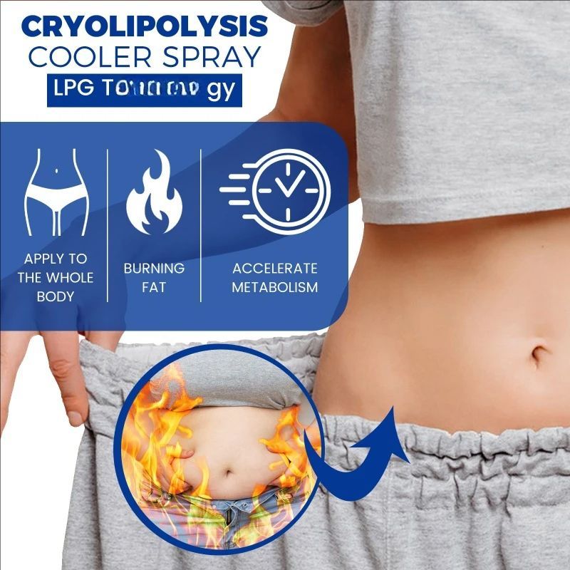 Cryolipolysis Cooler Spray Fast Fat Burning body Slimming Spray Anti-cellulite moisturize firming skin Weight Loss Essence Spray