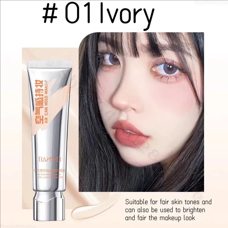 Airy Lasting Makeup Foundation Moisturizing Concealer Brightening Skin Color Invisible Pore Makeup Primer Isolation Cream 30ml