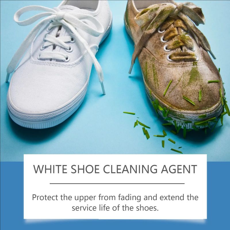 Oxygen Bubble Liquid Shoe Cleaner Shoe Cleaner White Mesh Shoe Cleaner 30ml Reusable White Shoe Cleanning Cream Shoe Cleaner