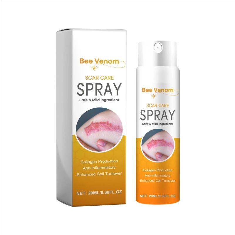 Bee Venom Fading scar Spray Stretch Marks Postpartum Pregnancy Scars Surgical burn scald repair Smoothing Skin Body Care Spray