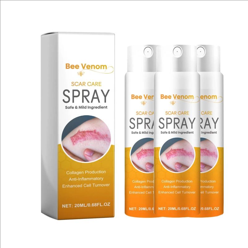 Bee Venom Fading scar Spray Stretch Marks Postpartum Pregnancy Scars Surgical burn scald repair Smoothing Skin Body Care Spray
