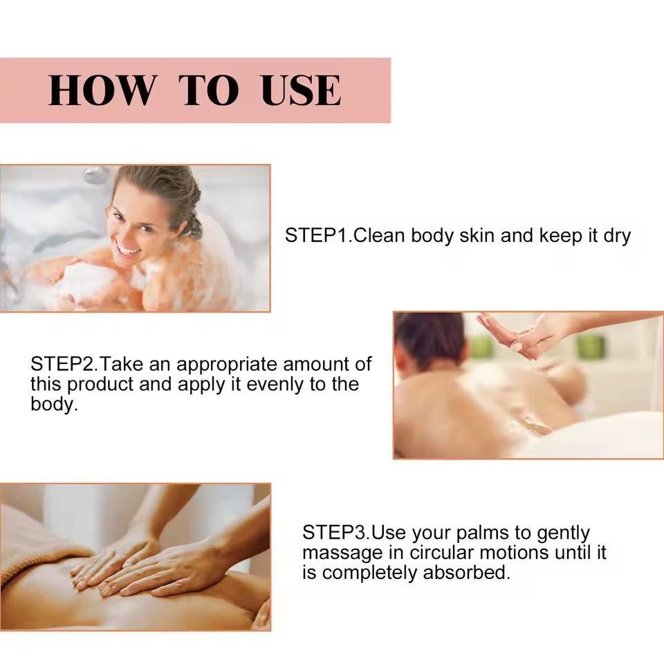 Body Massage Oil Acne Treatment Anti Itching Dark Spots Whitening Smooth Moisturizing Aromatherapy Repair Dry Damaged Skin Care