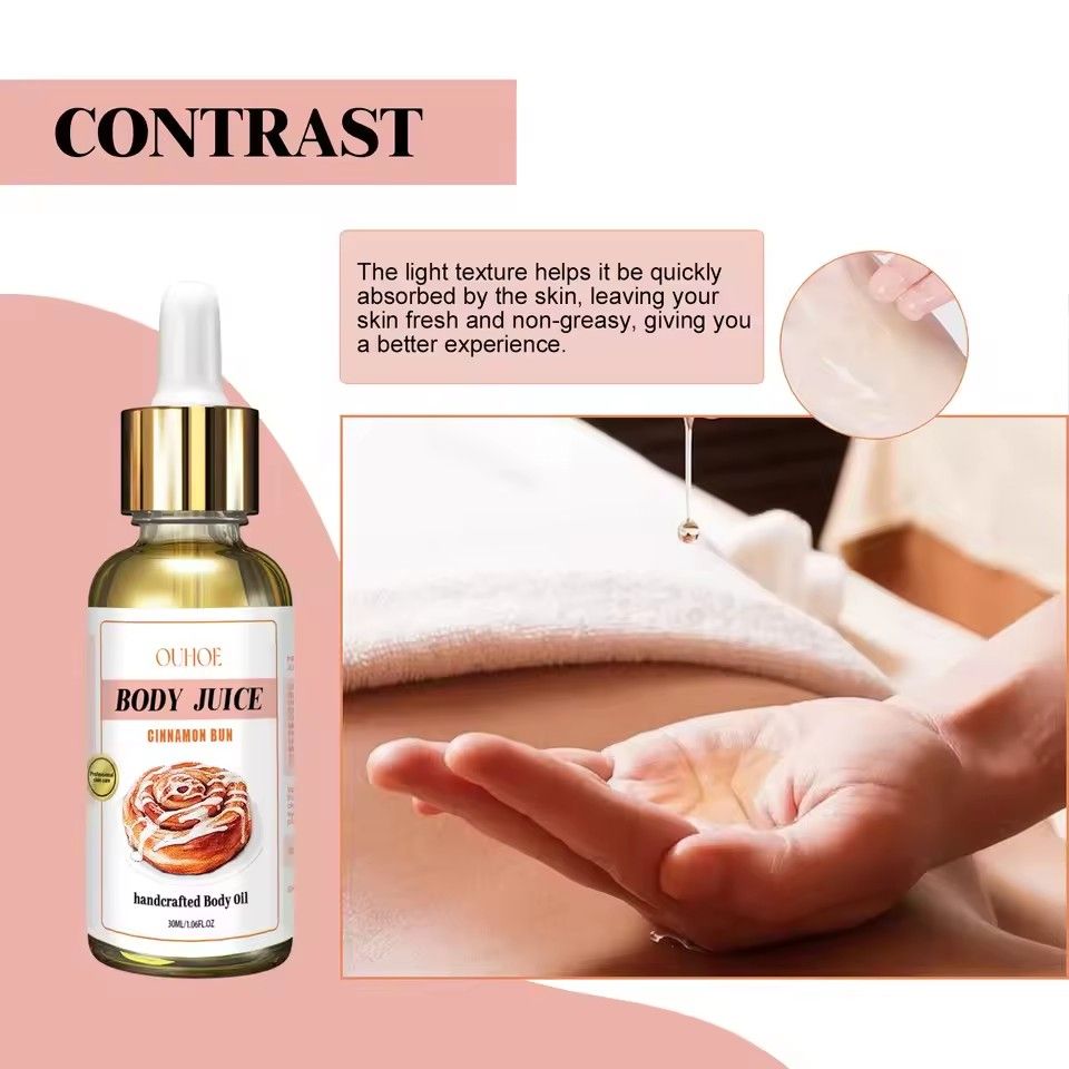 Body Massage Oil Acne Treatment Anti Itching Dark Spots Whitening Smooth Moisturizing Aromatherapy Repair Dry Damaged Skin Care