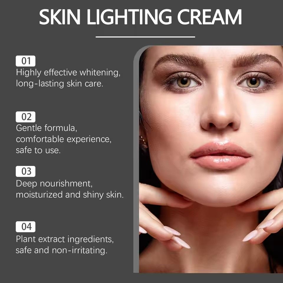 Snow Bleach Cream Private Part Dark Skin Brighten Underarm Inner Thighs Legs Knees Elbows Remove Melanin Joint Lightening Cream