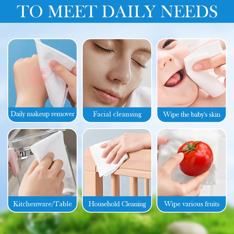 SADOER Pure Cotton Skin Cleansing Towel 50 smoke daily makeup remover towel
