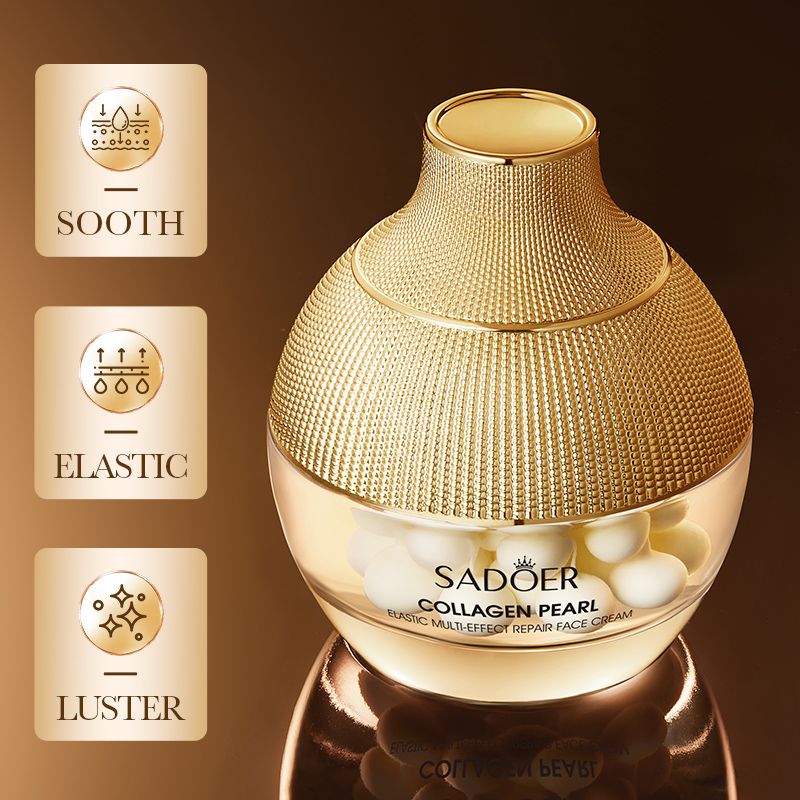 SADOER Recombinant Collagen Pearl Repair Cream Fill Cream Moisturizing Face Cream