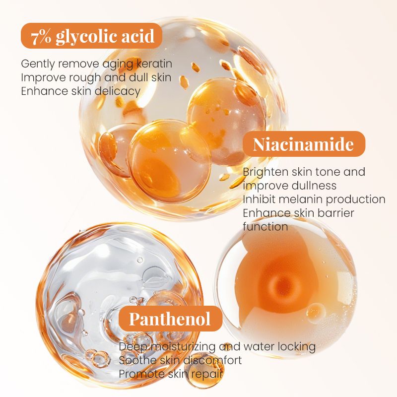 KORMESIC 7% Ethyl Acetate Astringent Toner Niacinamide Exfoliating and renewing Oil control and purifying Moisturizing and repairing Purifying pores