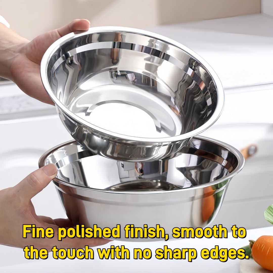 Viral on TikTok! All-in-One Stainless Steel Soup Basin - Gas & Induction Ready, Multi-use for Cooking, Serving & Eating