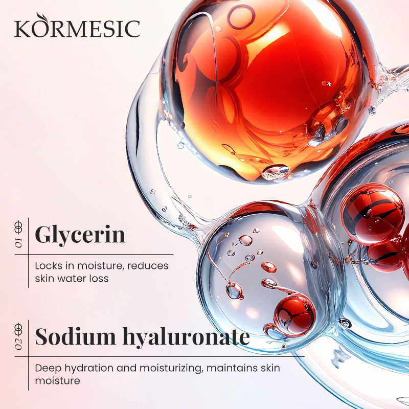 KORMESIC Rose Fragrance Shower Gel is a moisturizing and hydrating product with floral fragrance that retains scent for a long time.