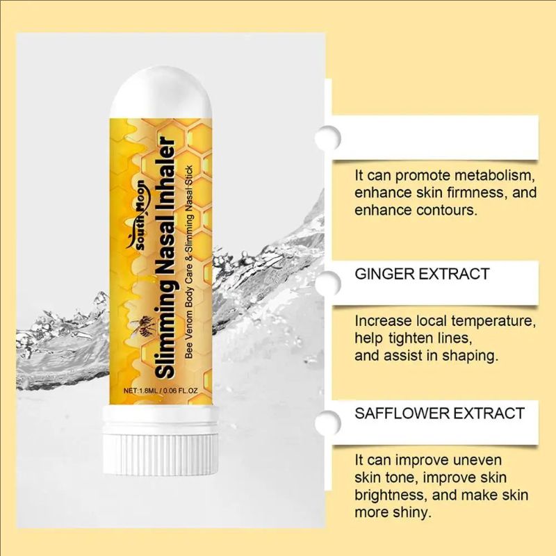 NEW High-end Body Slimming Nasal Stick Detox Body Health Control Waist Shaping Firm Relieve Respiratory Discomfort Nasal Inhaler