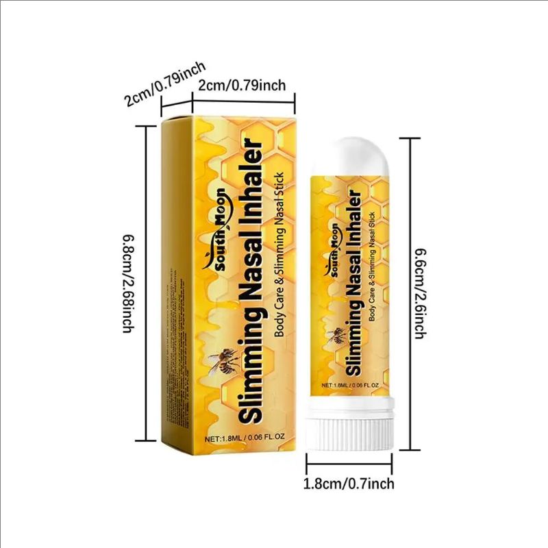 NEW High-end Body Slimming Nasal Stick Detox Body Health Control Waist Shaping Firm Relieve Respiratory Discomfort Nasal Inhaler
