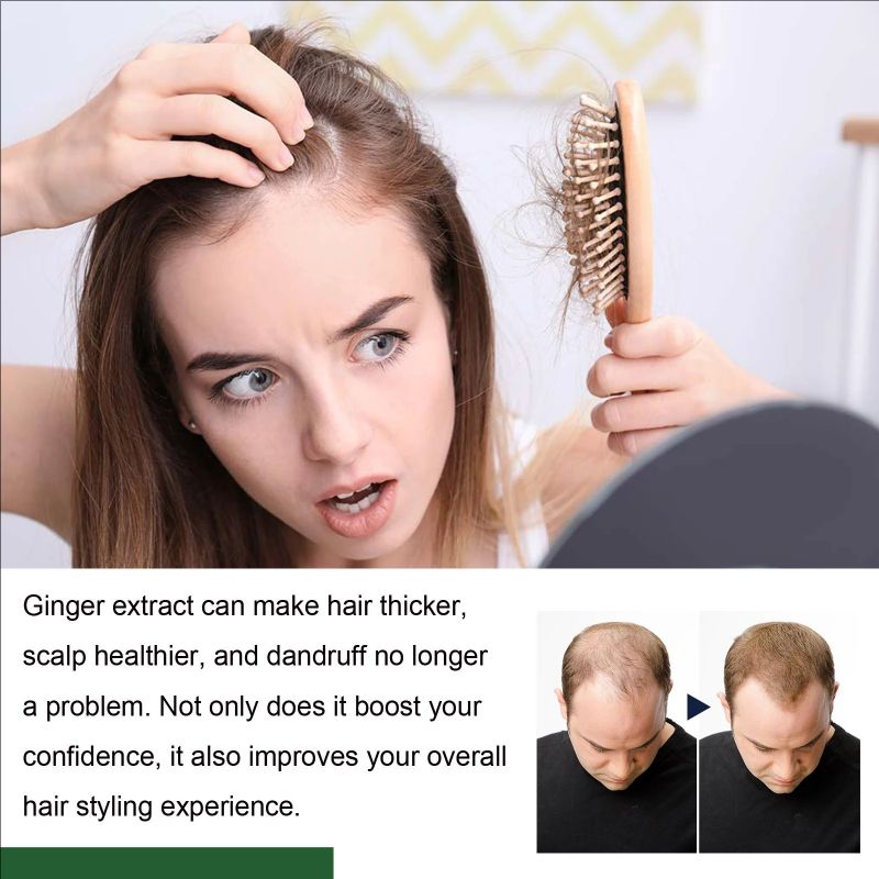 Ginger Hair Conditioner Strengthen Hair Repair Dry & Frizzy Hair At The Ends, Deeply Moisturize and Soften Hair Conditioner