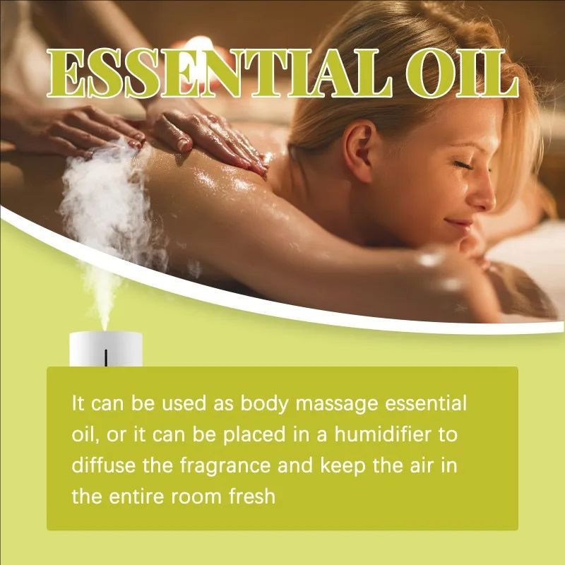 Relaxing Body Massage Oils Relaxing Full Body Massage Lemon Grass Helps Relaxation Stress Calming Sleep SPA Body Oil