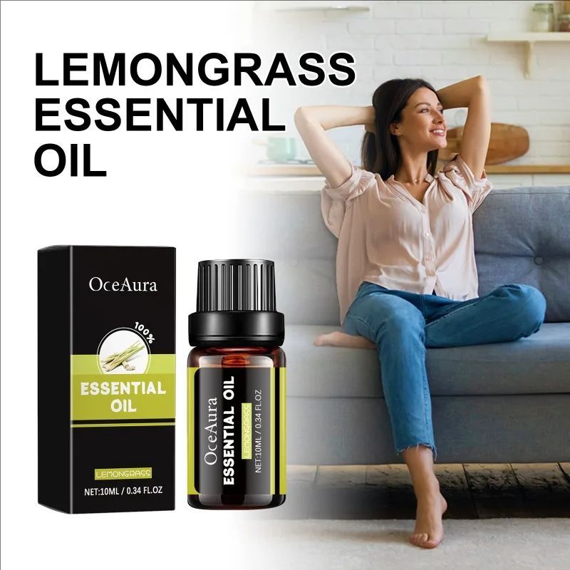 Relaxing Body Massage Oils Relaxing Full Body Massage Lemon Grass Helps Relaxation Stress Calming Sleep SPA Body Oil