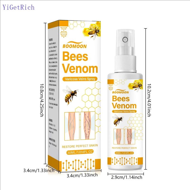 30ml Varicose Veins Spray For Removing Varicose Gifts Veins Spider Veins Removal Spray Varicose Veins Spray To Leg Pain