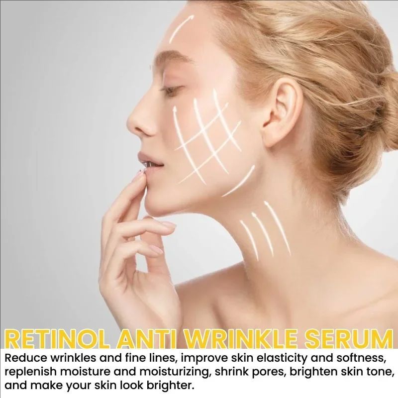 Retinol Anti-Wrinkle Essence Firming Facial Skin Reduce Wrinkles Anti-aging Eye Care Fade Fine Lines Face Moisturizing Serum
