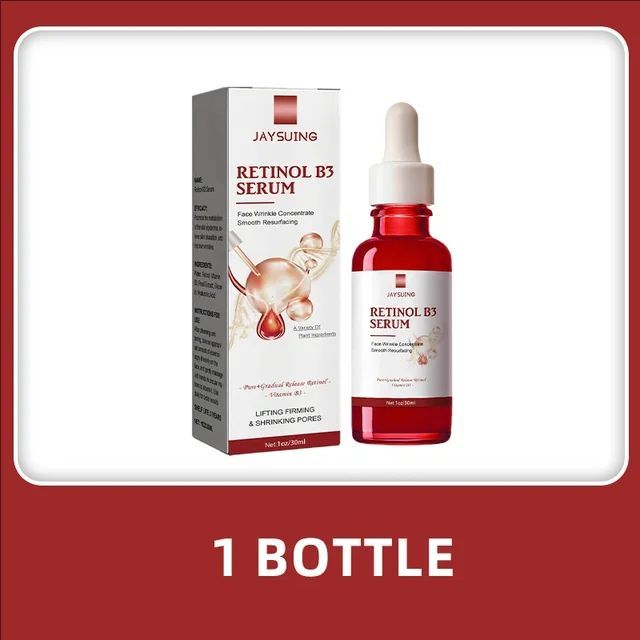 30ml B3 Retinol Beauty Face Serum Fade Fine Lines Moisturizing Brighten Face Color Firming Hydrating Facial Serum Skincare