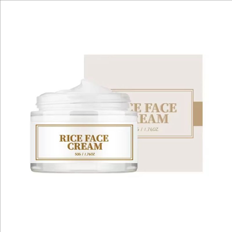 Rice Extract Face Cream And Toner Moisturizing Firming Nourishing Skin Soothing Repairing Skin Condition Facial Care Product
