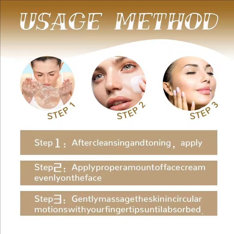 Rice Extract Face Cream And Toner Moisturizing Firming Nourishing Skin Soothing Repairing Skin Condition Facial Care Product