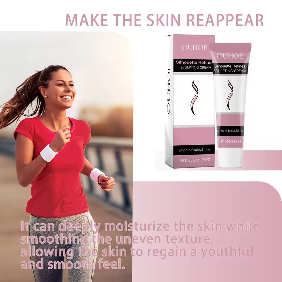 Slimming Cream Fat Burning Full Body Sculpting Tummy Control Weight Loss Remove Cellulite Shaping Hot Massage Firming Skin Care