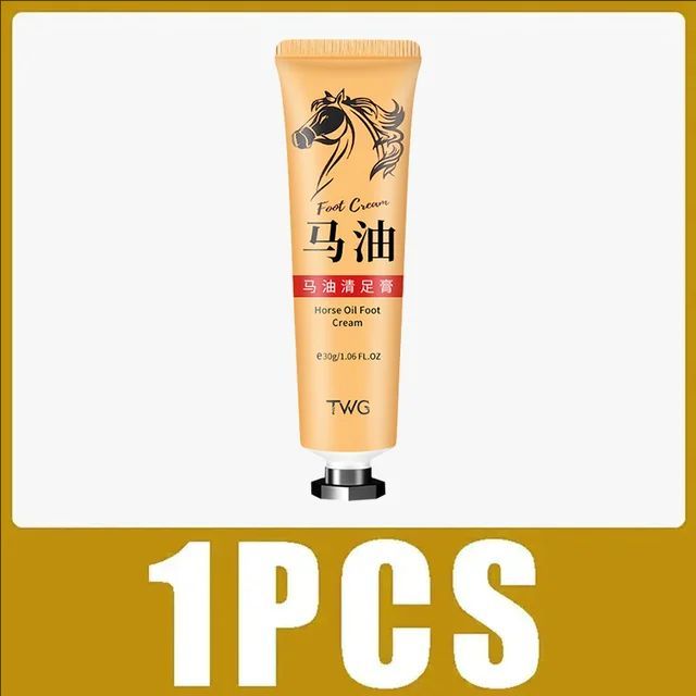 Anti Crack Foot Cream Anti-Drying Smooth Horse Oil Removal Dead Skin Callus Hand Feet Skin Care Autumn Winter Moisturizing Cream