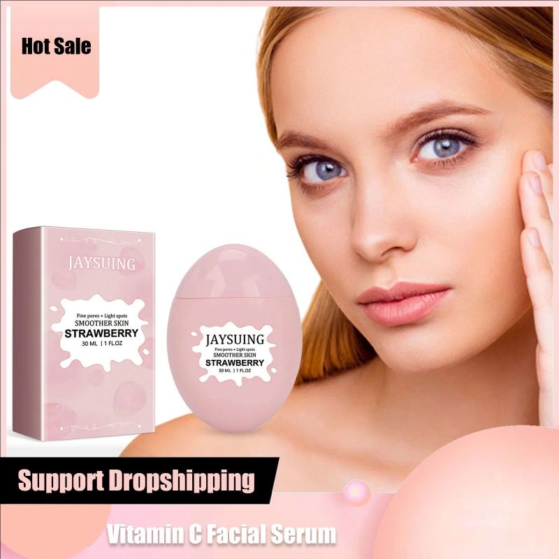 Vitamin C Facial Serum W-hitening Brighten Skin Lighten S-pots Improve Dull Shrinking Pores Lifting Firming Moisturizing Essence