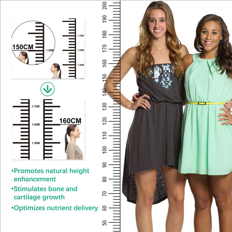 Herbal Height Enhancer Knee Plaster Plantar Acupoint Promote Bone Growth Sticker Adults Children Teenagers Growth Taller Patches